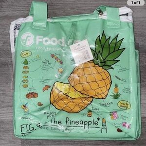 Foodland Hawaii Pineapple Insulated Reusable Cooler Bag
